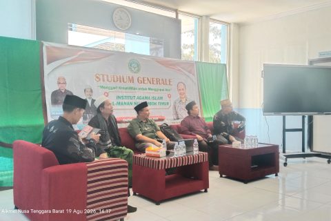 Studium Generale Pra-PKKMB IAI Al-Manan NU Lombok Timur Dorong Mahasiswa Gali Kreativitas untuk Menggapai Asa